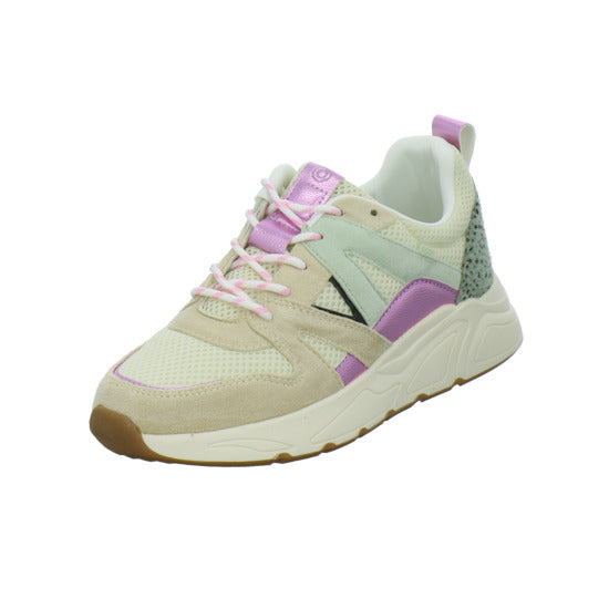 Poelman Schnürhalbschuhe Beige-kombi - 360° Ansicht