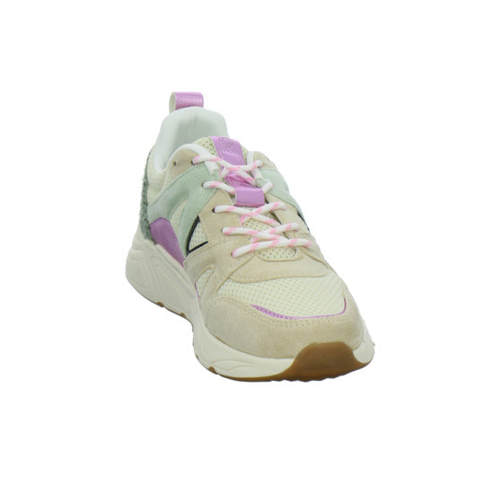 Poelman Schnürhalbschuhe Beige-kombi - 360° Ansicht