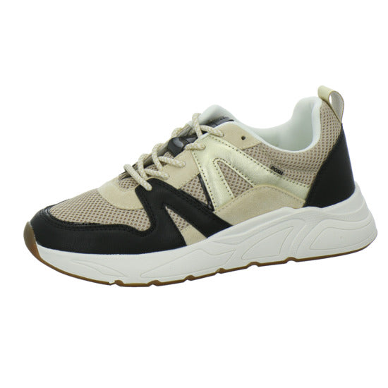 Poelman Schnürhalbschuhe Beige-kombi - 360° Ansicht