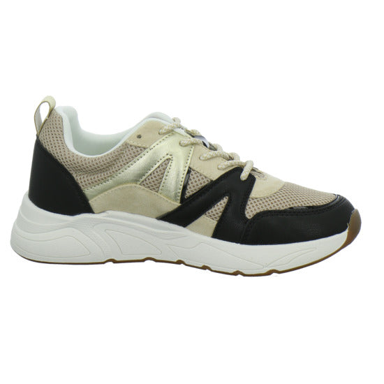 Poelman Schnürhalbschuhe Beige-kombi - 360° Ansicht