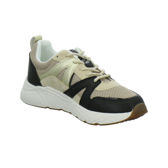 Poelman Schnürhalbschuhe Beige-kombi - 360° Ansicht