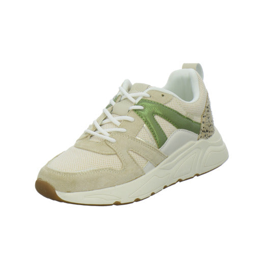 Poelman Schnürhalbschuhe Beige-kombi - 360° Ansicht