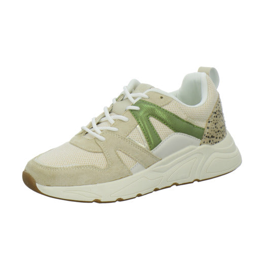 Poelman Schnürhalbschuhe Beige-kombi - 360° Ansicht