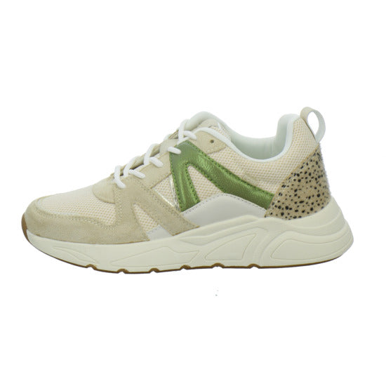 Poelman Schnürhalbschuhe Beige-kombi - 360° Ansicht