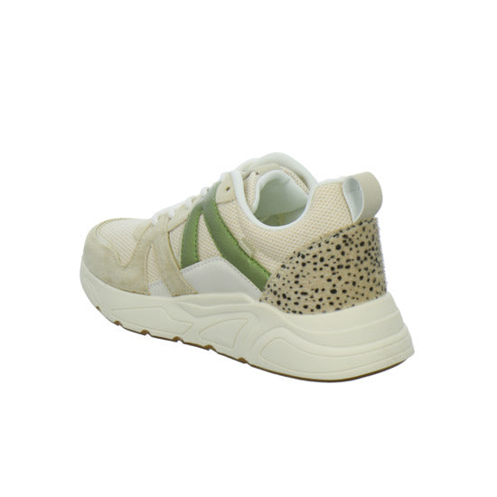 Poelman Schnürhalbschuhe Beige-kombi - 360° Ansicht