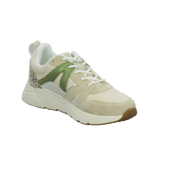 Poelman Schnürhalbschuhe Beige-kombi - 360° Ansicht
