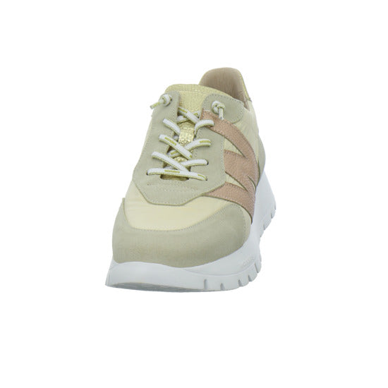 Wonders Schnürhalbschuhe Beige-kombi - 360° Ansicht