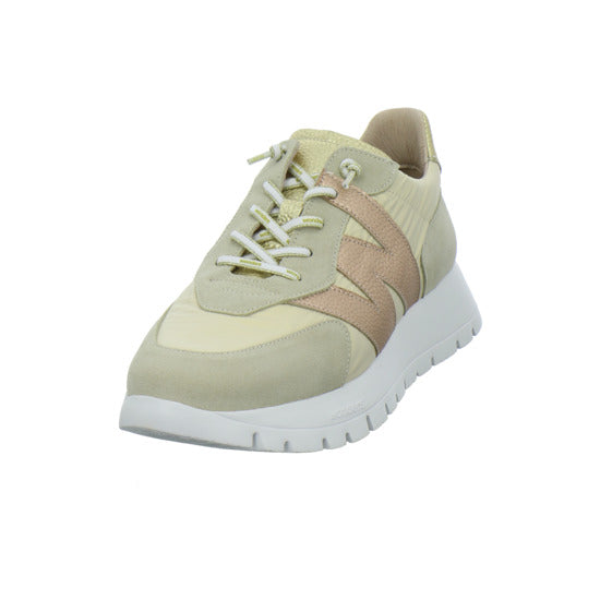 Wonders Schnürhalbschuhe Beige-kombi - 360° Ansicht
