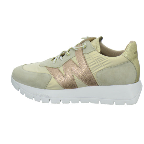 Wonders Schnürhalbschuhe Beige-kombi - 360° Ansicht