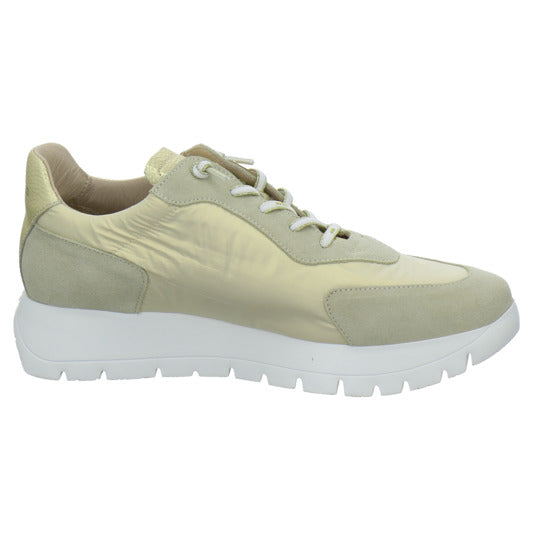 Wonders Schnürhalbschuhe Beige-kombi - 360° Ansicht