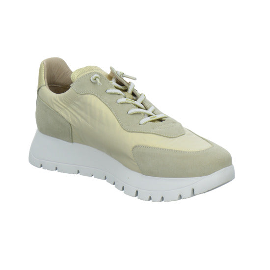 Wonders Schnürhalbschuhe Beige-kombi - 360° Ansicht