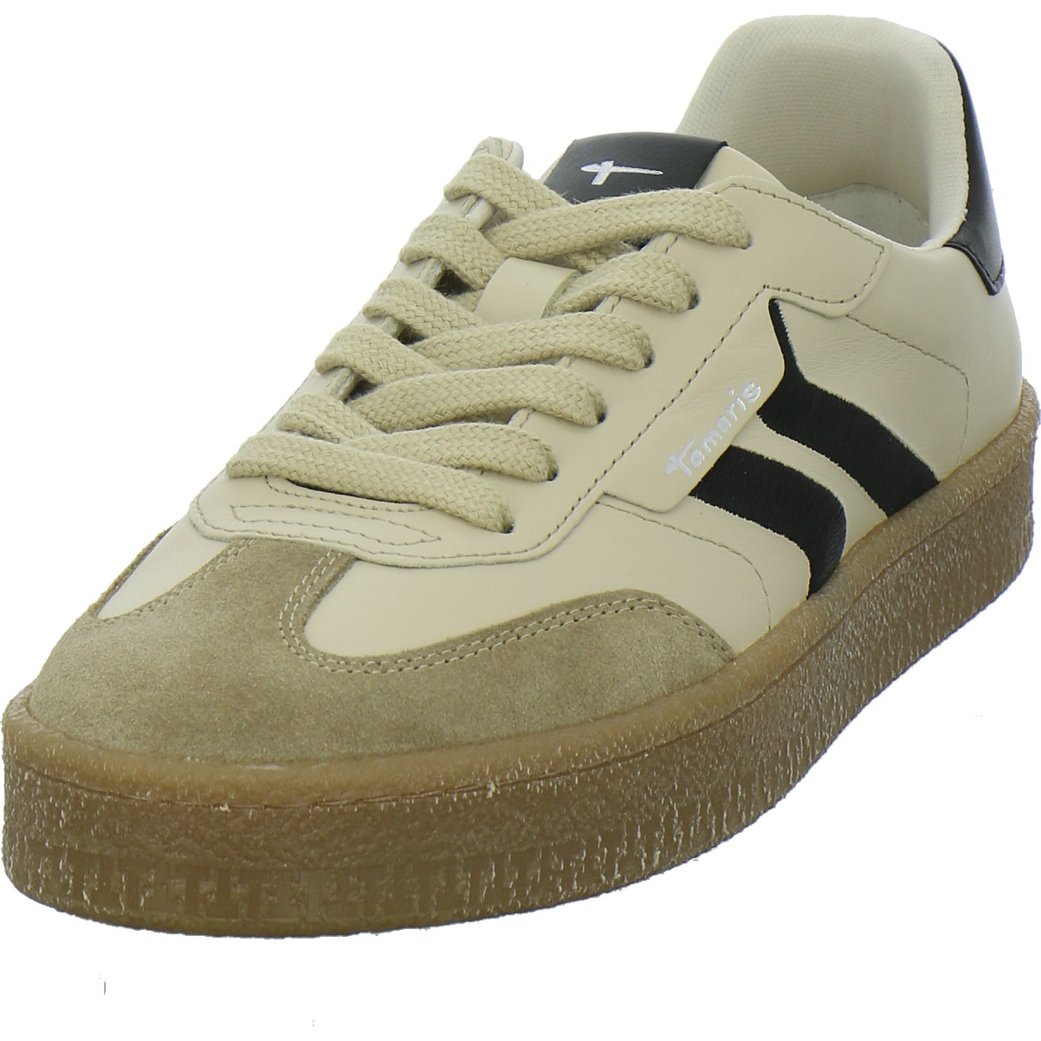 Tamaris Schnürhalbschuhe Beige-kombi