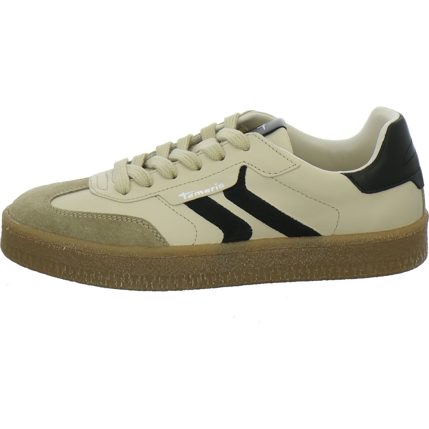 Tamaris Schnürhalbschuhe Beige-kombi