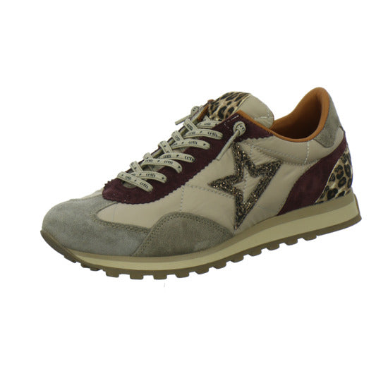 Cetti Schnürhalbschuhe Beige-kombi