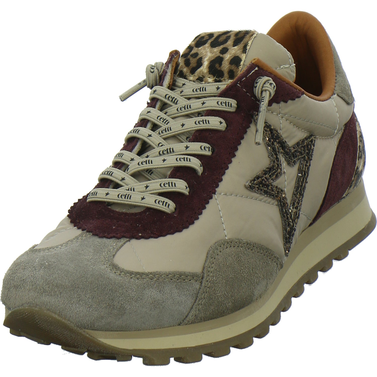 Cetti Schnürhalbschuhe Beige-kombi