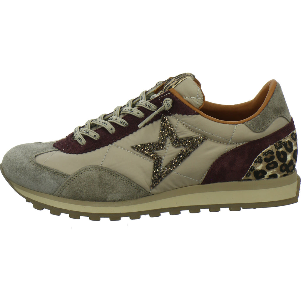 Cetti Schnürhalbschuhe Beige-kombi