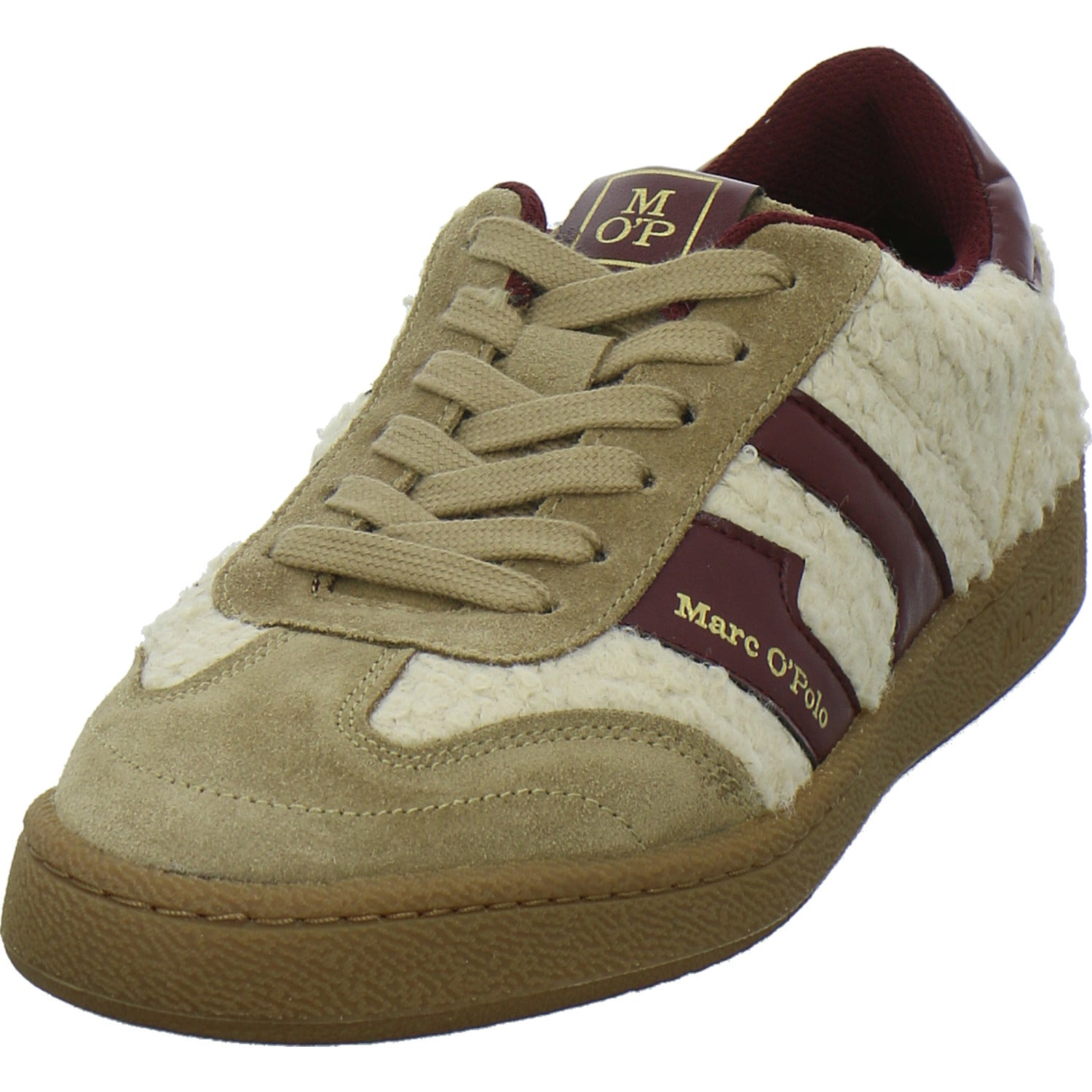 Marc O` Polo Court Schnürhalbschuhe Beige-kombi