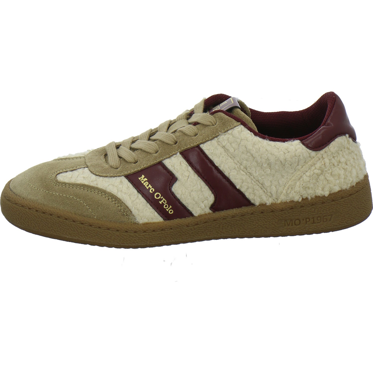 Marc O` Polo Court Schnürhalbschuhe Beige-kombi
