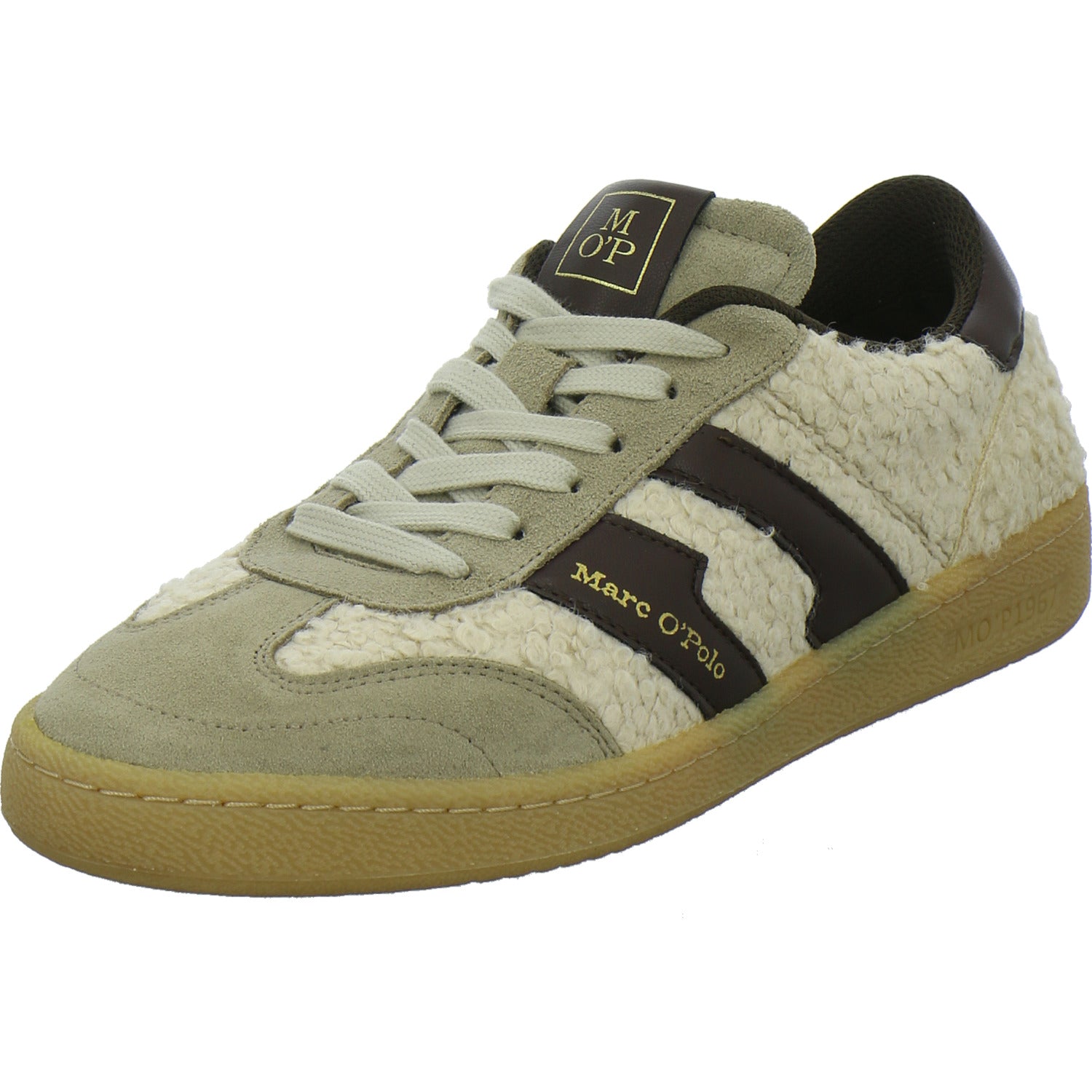 Marc O` Polo Sneaker Damen Court Beige-kombi