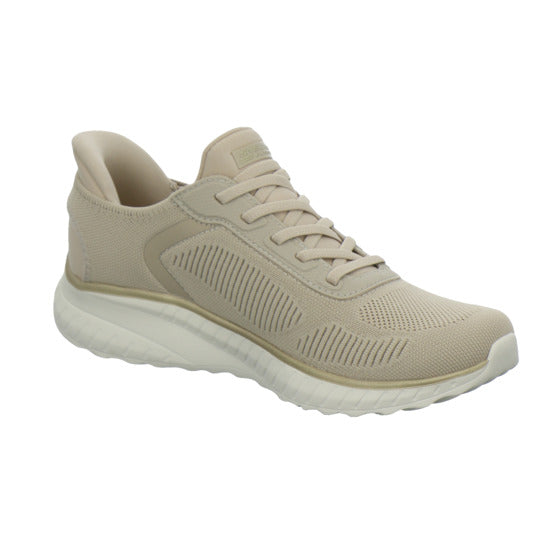 Skechers Sneaker Damen SLIP INS BOBS Beige-kombi