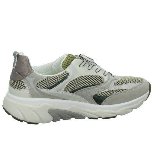 Gabor Comfort Sneaker Damen Rolling Soft Beige-kombi