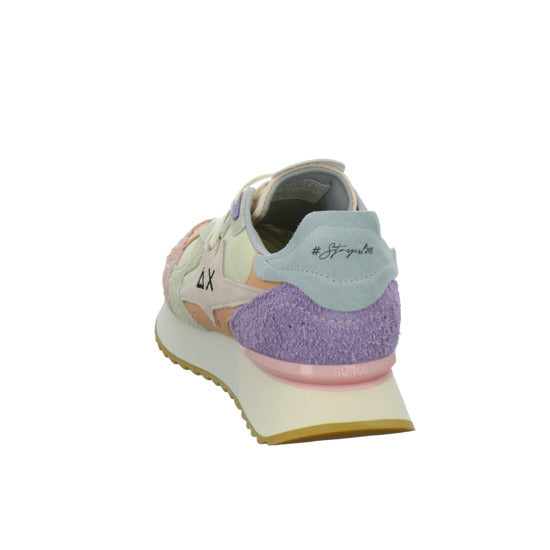 SUN68 Sneaker Damen Star Girl Beige-kombi
