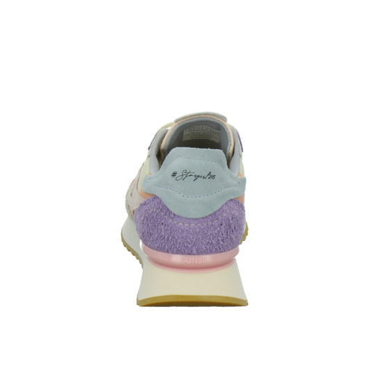 SUN68 Sneaker Damen Star Girl Beige-kombi