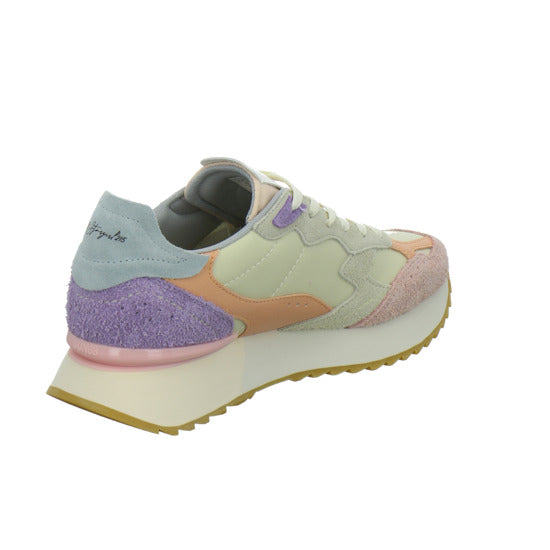 SUN68 Sneaker Damen Star Girl Beige-kombi