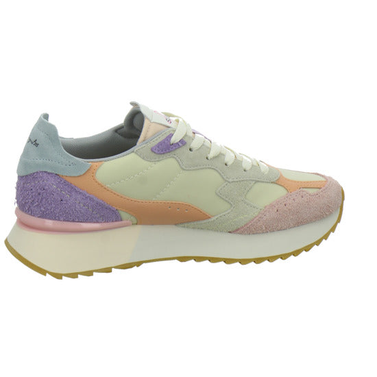 SUN68 Sneaker Damen Star Girl Beige-kombi