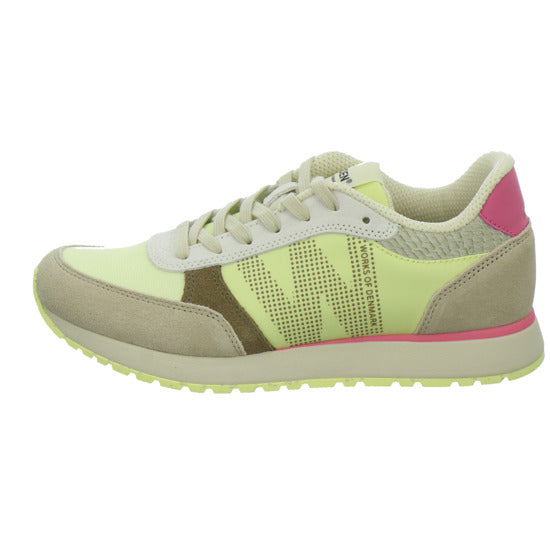 Woden Sneaker Damen Ronja Tricolor Beige-kombi