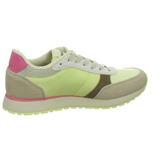 Woden Sneaker Damen Ronja Tricolor Beige-kombi
