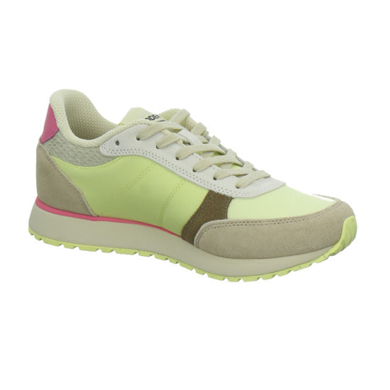 Woden Sneaker Damen Ronja Tricolor Beige-kombi
