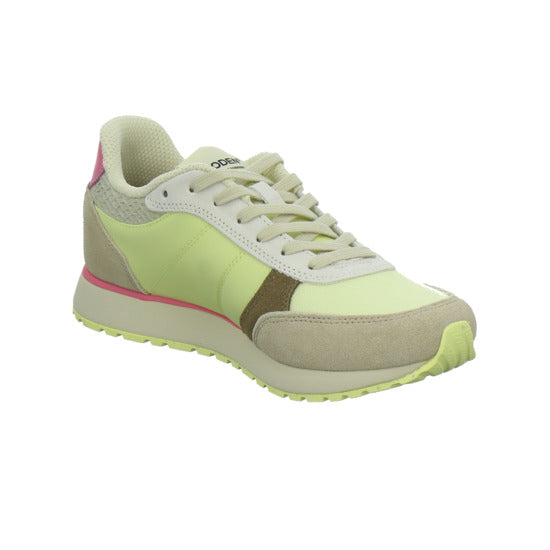 Woden Sneaker Damen Ronja Tricolor Beige-kombi