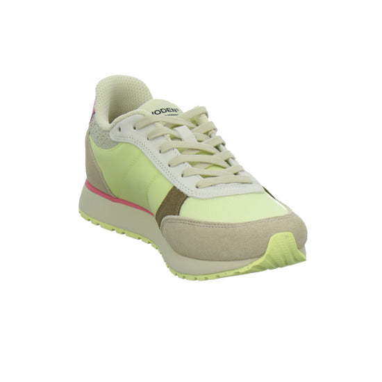 Woden Sneaker Damen Ronja Tricolor Beige-kombi