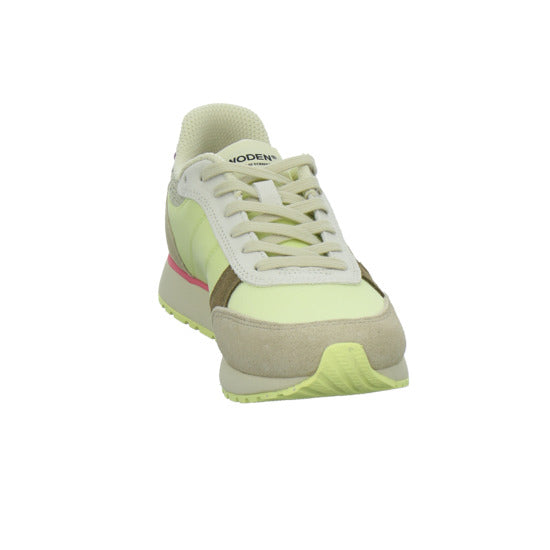 Woden Sneaker Damen Ronja Tricolor Beige-kombi
