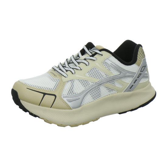 Woden Sneaker Damen Freja Runner Beige-kombi