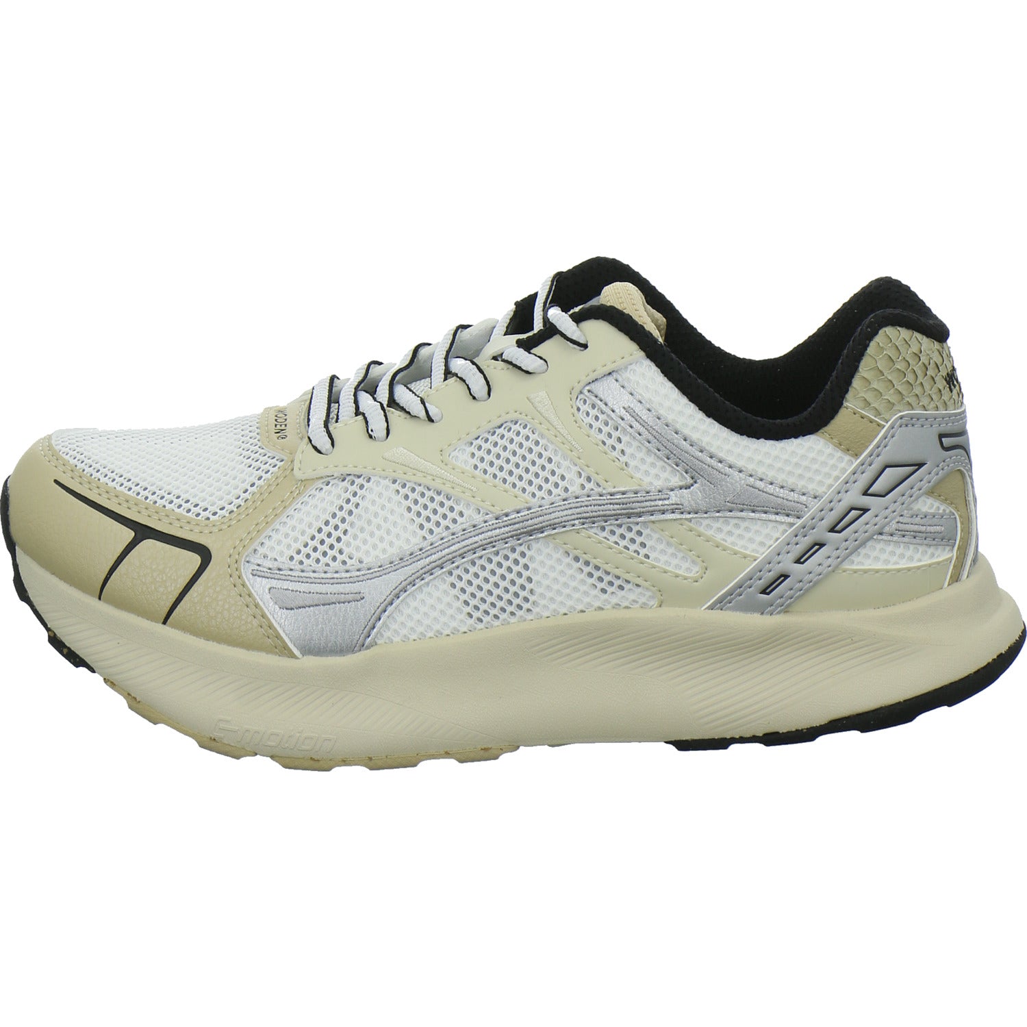 Woden Sneaker Damen Freja Runner Beige-kombi