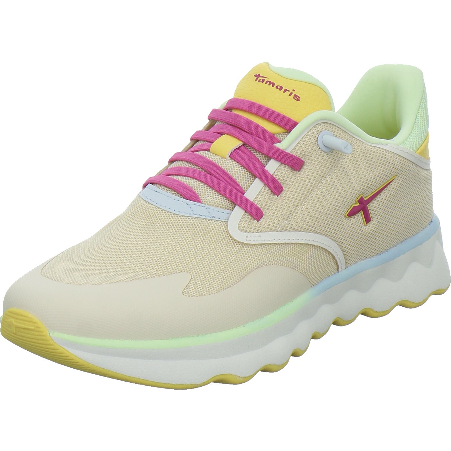 Tamaris Sneaker Damen Beige-kombi