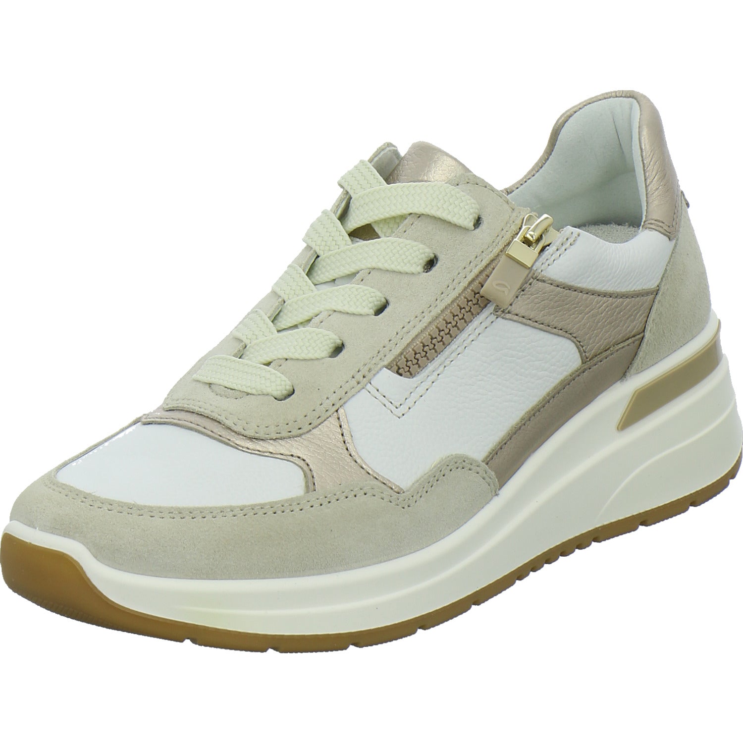 Ara Sneaker Damen Garda Beige-kombi