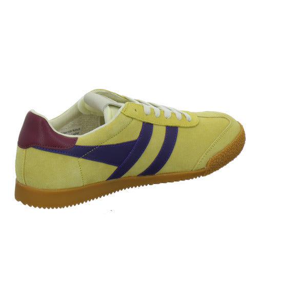 Gola Elan Schnürhalbschuhe Gelb - 360° Ansicht