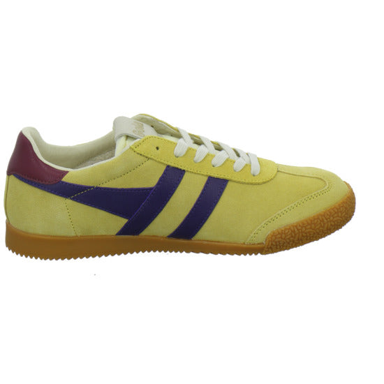 Gola Elan Schnürhalbschuhe Gelb - 360° Ansicht