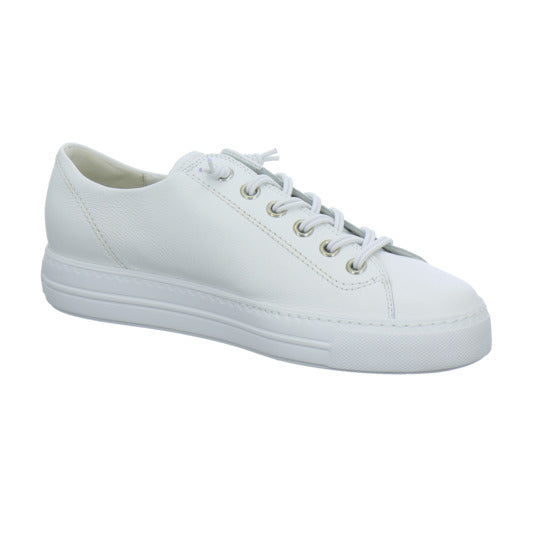 Paul Green Super Soft Relax Weite Schnürhalbschuhe Weiß - 360° Ansicht