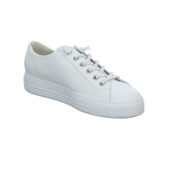 Paul Green Super Soft Relax Weite Schnürhalbschuhe Weiß - 360° Ansicht