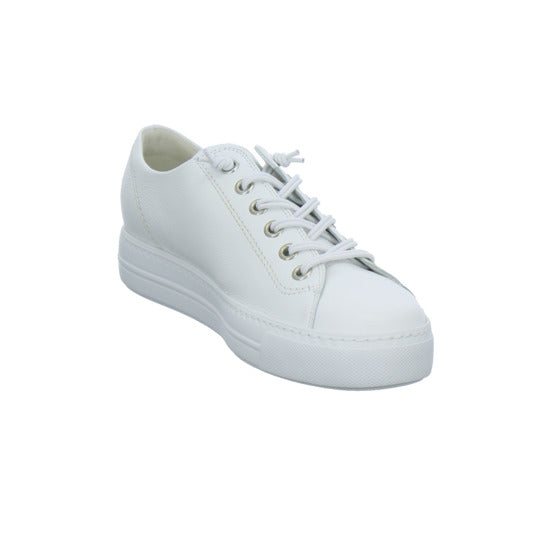 Paul Green Super Soft Relax Weite Schnürhalbschuhe Weiß - 360° Ansicht