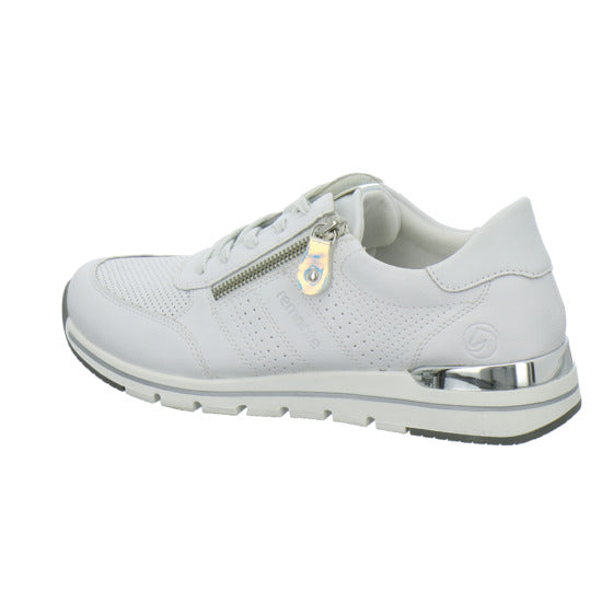 Remonte Schnürhalbschuhe Weiß - 360° Ansicht