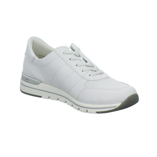 Remonte Schnürhalbschuhe Weiß - 360° Ansicht