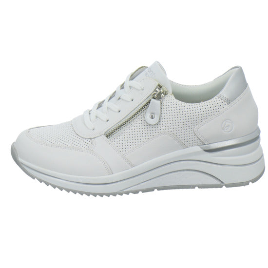 Remonte Schnürhalbschuhe Weiß - 360° Ansicht