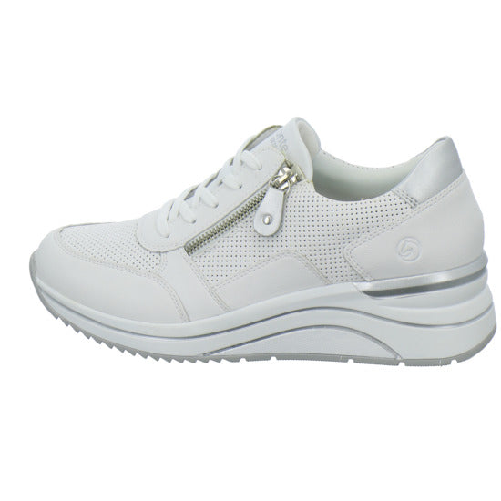 Remonte Schnürhalbschuhe Weiß - 360° Ansicht