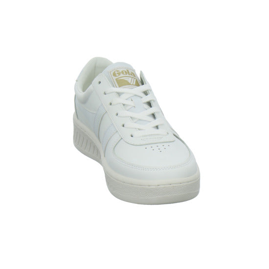 Gola Grandslam Leather Schnürhalbschuhe Weiß - 360° Ansicht