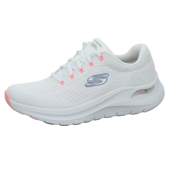 Skechers ARCH FIT Schnürhalbschuhe Weiß - 360° Ansicht
